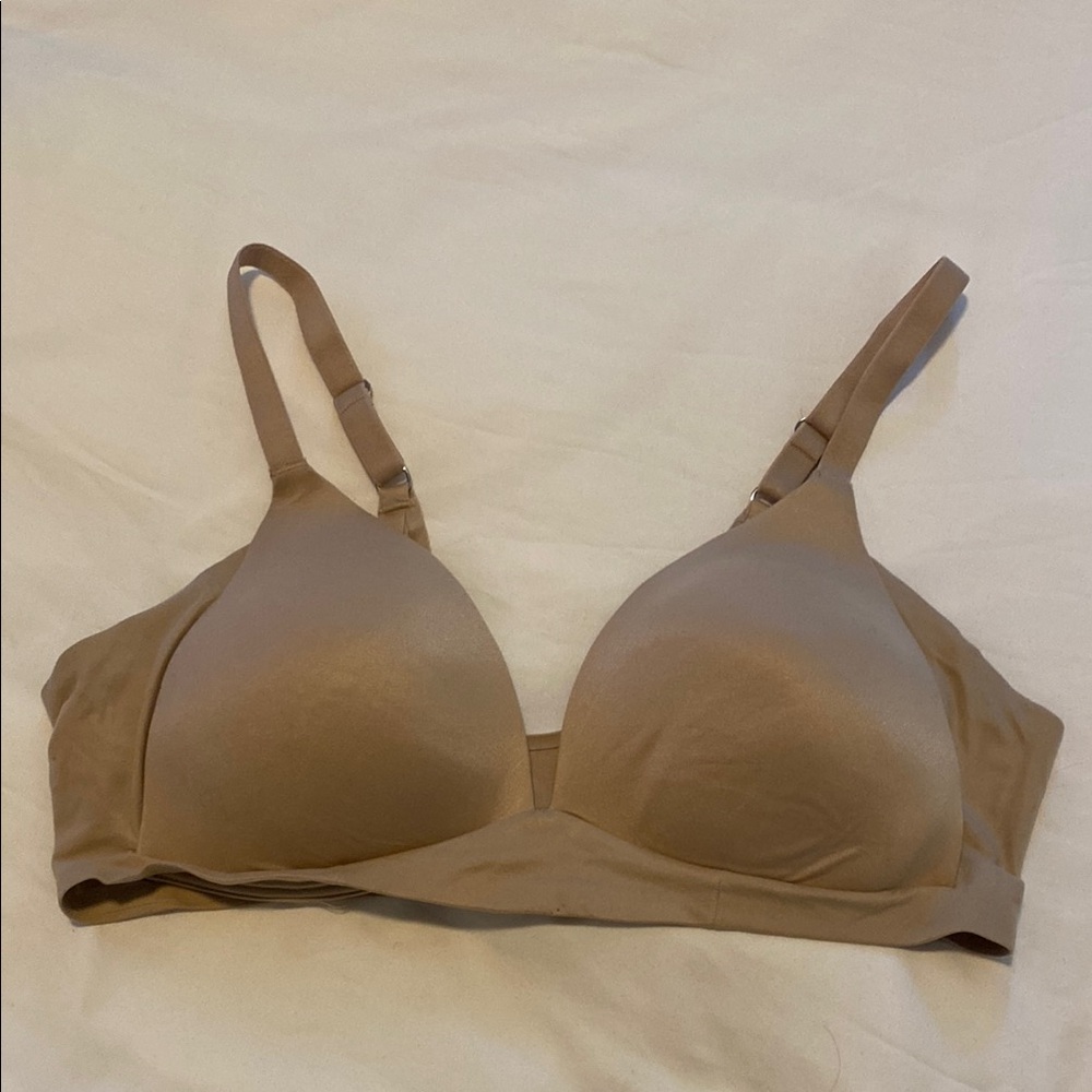 Aerie Tan Seamless Everyday Bra
